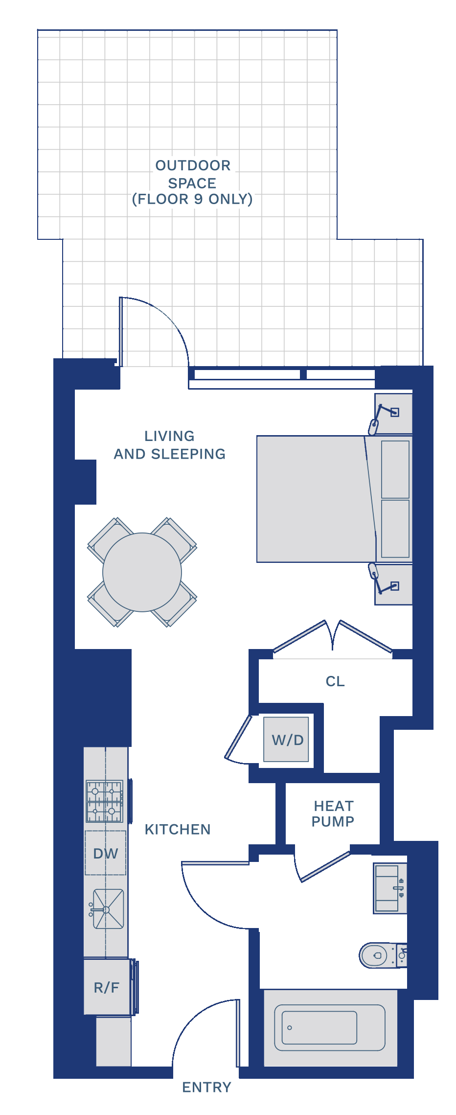 Floorplan for Residence 1020