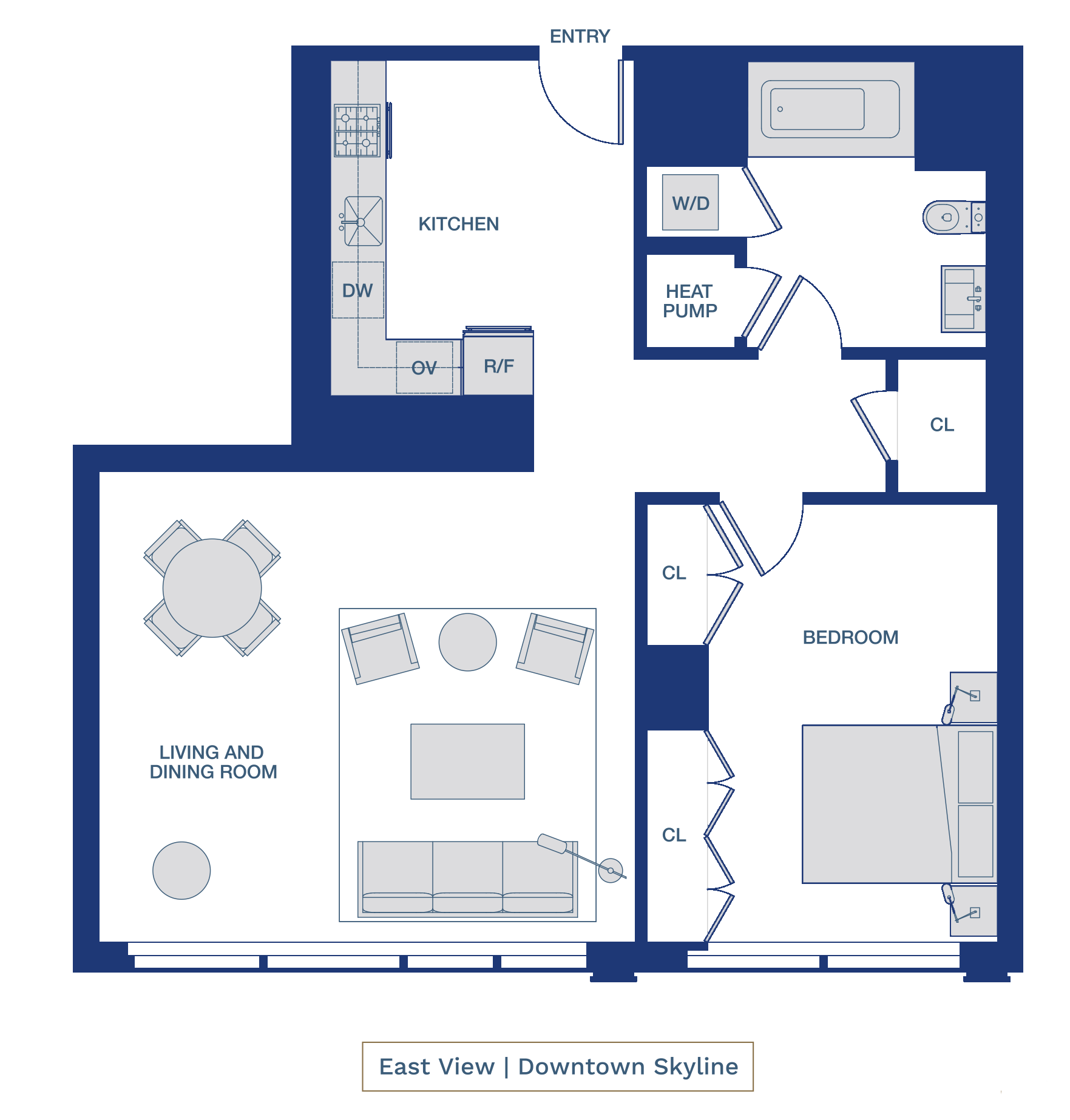 Floorplan for Residence 609